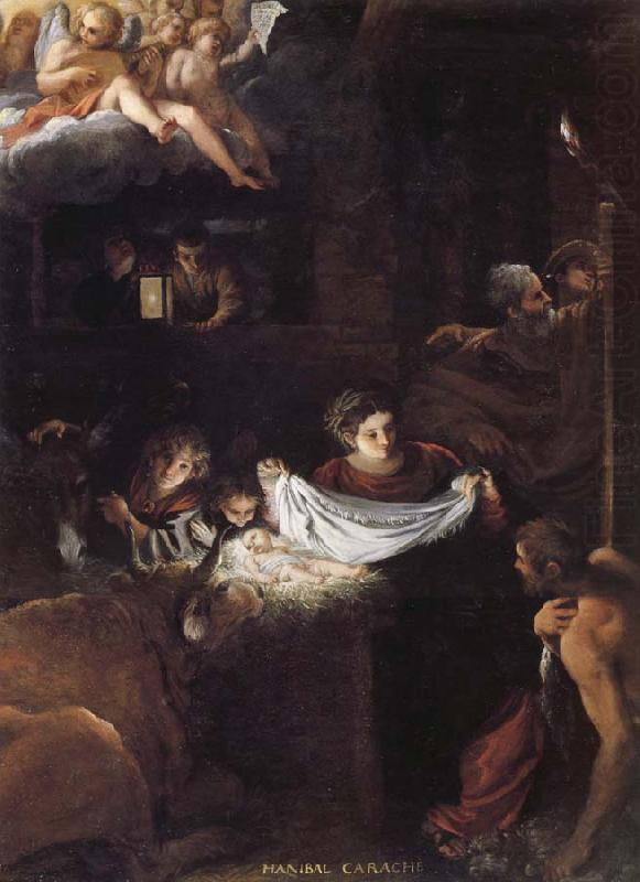 La Nativite, Annibale Carracci